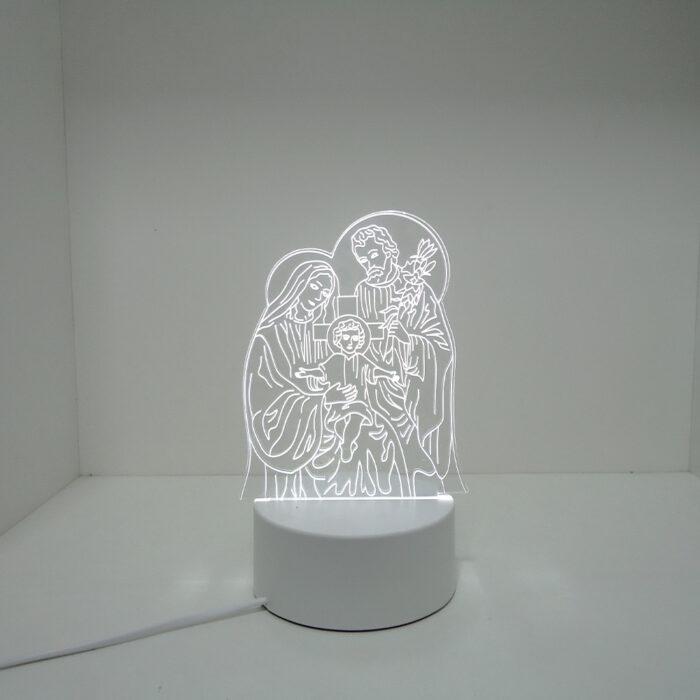 Luminária Led 3D Embuled Sagrada Família – Ref. 88301