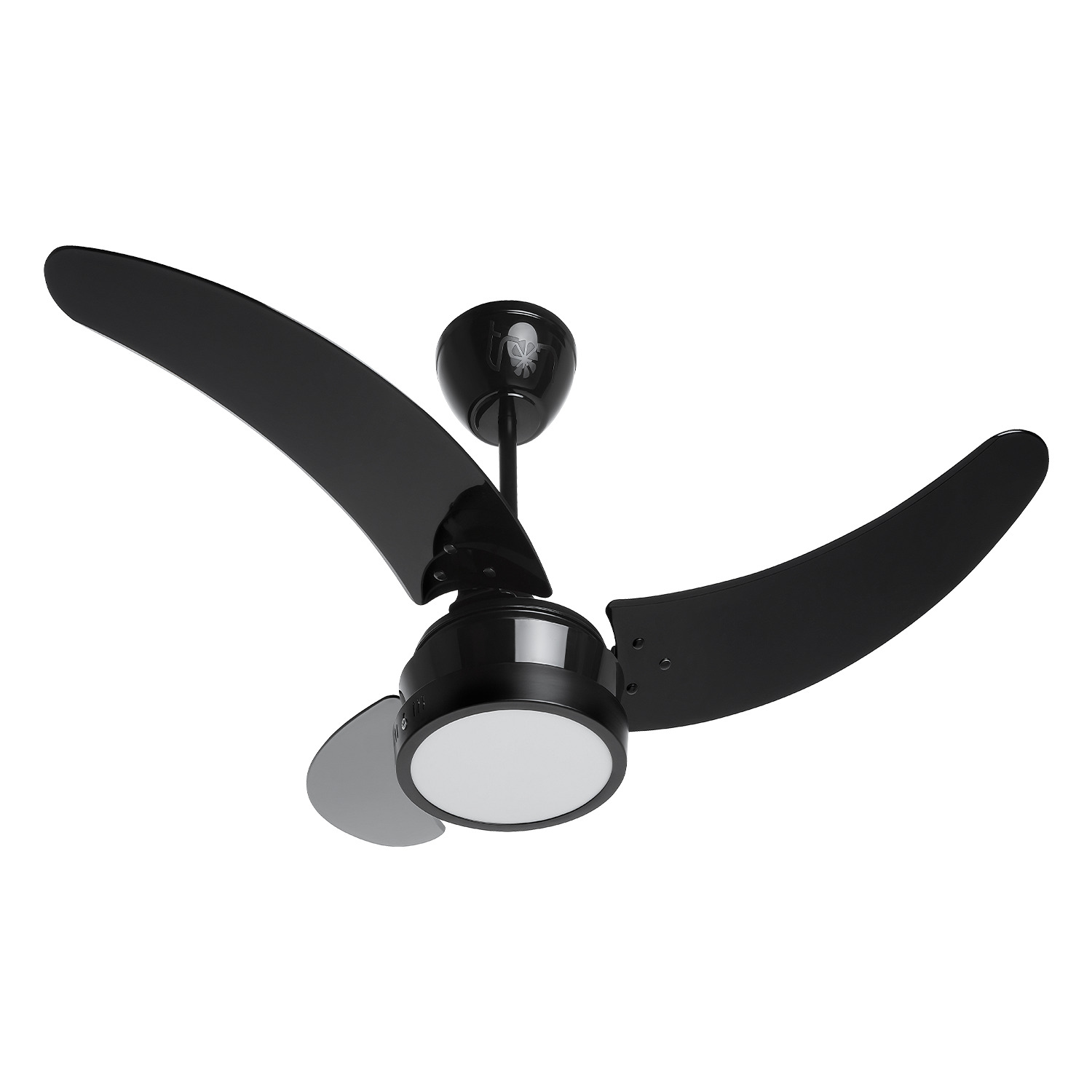 Ventilador Tron Búzios Max Led 3 Pás Preto