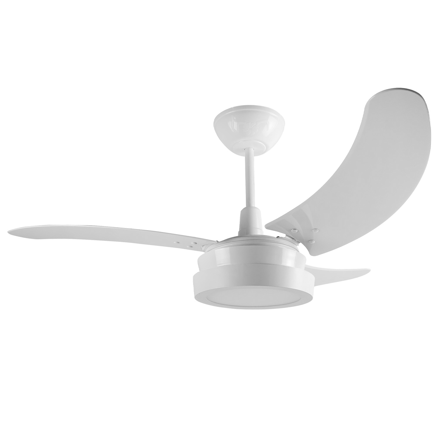 Ventilador Tron Búzios Max Led 3 Pás Branco